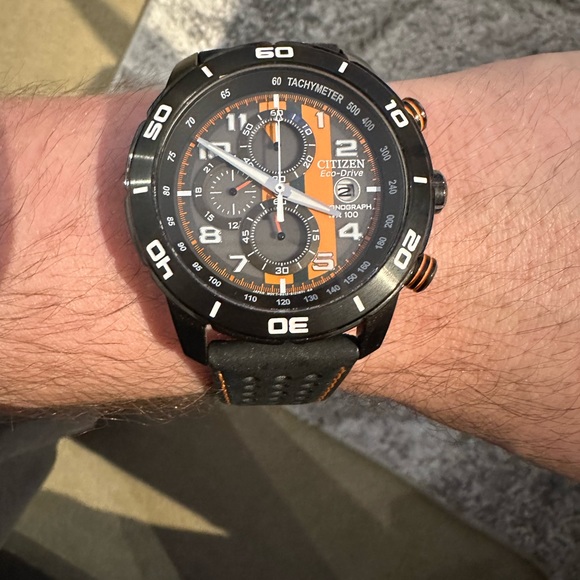 Citizen Other - Citizen Eco-Drive limited edition with orange twist